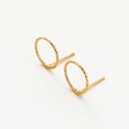 10pcs/lot 4 Styles 14K 18K Gold Plated Post Earrings Findings Round Stud Earring Hooks Accessories DIY Jewelry Making Supplies