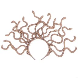 2025 New Medusa Snake for Head for Head Hoops Women Makeup Photoshoot Punk Headband
