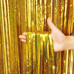 New Arrived Tinsel Foil Fringe Backdrop Curtains for Birthday Wedding Christmas Graduation Photo Booth Decorations