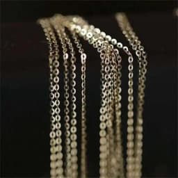 GOLDtutu14K Solid Gold Necklace, 1.1mm Minimal Simple Style Chain, Fine Jewelry, Real Au585 for Women, Girl, 2025, ok1001