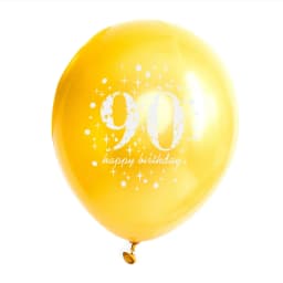 5Pc Happy Birthday Decoration Gold Rose Black 16 18 30 50 60 70 80 90 Years Birthday Party Digital Ballon Latex Party Supplies