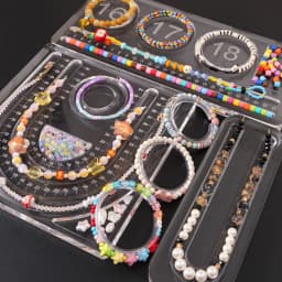 A Transparent Acrylic Jewelry Display Tray Suitable For Jewelry Bracelets And Antique Bracelet Holders Used For Storage And Disp