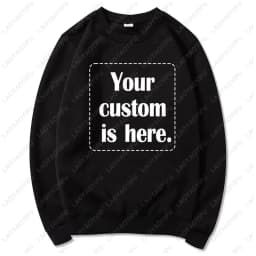 2026 Custom Sweatshirt Text Hoodies Student Casual Custom Printed Text DIY Hooded Custom Personalized Hoodie Men Clothing