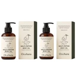 Multi Peptide Firming Body Oil Avocado Extracted Nourish Glow Radiance Skin Tightening Anti Aging Moisturizing Massage Body Oil