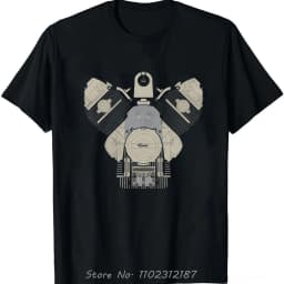 S-5XLMen Boxer Engine R1200gs 1200 Gs R Adventure R1200rt Rt R R1200r Casual Cotton T Shirt Fitness Tops Tees O-neck Tshirt