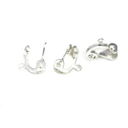 10 Pcs Stainless Steel Non Pierced Ear Clips on Earrings Making Supplies Earring Clips With Loop for Women DIY Jewelry Findings