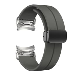 Quick Fit Magnetic Silicone Strap For Samsung Galaxy Watch 6 5 4 40mm 44mm 6 Classic 47 43mm 42 46mm 5Pro 45mm 20mm Sports Band