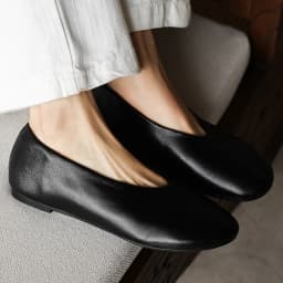 danxuefei plus size 34-42 women's sheepskin round toe slip-on ballet flats high quality soft comfort casual female ballerians