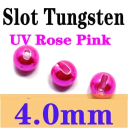 Jujufly 10pcs Big Size Slotted Fly Tying Tungsten Beads for 4#6#8#10# Jig Hook Weighting 4mm/4.8mm/5.5mm Tungsten Fly Head Beads