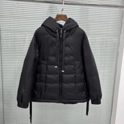 Schinteon Women's 90% White Duck down Jacket Casual Loose Oversize Autumn Winter Outwear with Hood Top Quality Coat 2025 New