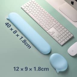 Mousepad Silicone Wrist Rest Support For Mouse Pad Computer Laptop Arm Rest For Desk Ergonomic keyboard pad mouse mat