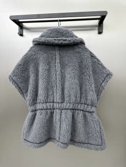 Teddy Bear Shawl Female Autumn Winter Camel Jacket Sheep Wool Coat Lapel Short Alpaca Silk High-end Fashion Jacket