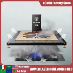 ACMER 400*400 Honeycomb Panel Table Laser Engraving and Autting Machine Laser Honeycomb Panel Bed Cutting Table 300*300