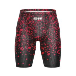 Summer Men's Pro Swim Jammer Athletic Practice Knee-Length Swimsuit Short New Swimming Trunks Beach Tights Shorts Surf Pants