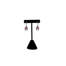 High-End Velvet Or Leather Earrings Display Storage Rack High, Medium And Low Size Jewelry Display Props Earrings Display Props