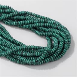 2X4MM Natural Abacus Stone Beads Blue Green Pink Flat Rondelle Beads for Jewelry Making Bracelets Necklace Accessories Wholesale