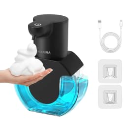 420ML Light Display 4-Gears Adjustable Control Infrared Induction Automatic Sensor Soap Dispenser Electric Hand Sanitizer Bottle