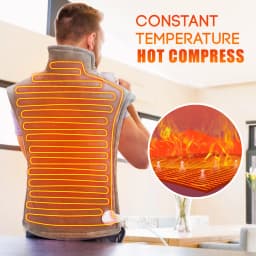 Electric Heating Pad Home Office Use Winter Thermal Blanket Warmer Electro Sheet Pad for Shoulder Neck Sofa Bed Heated Shawl