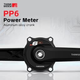 THINKRIDER PP6 Bike Spider Power Meter 4 Bolt 110BCD 24mm Cadence Pedal Balance BLE ANT+ Crankset Chainring for Shimano