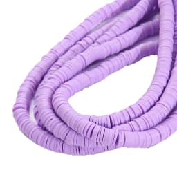 6mm 350pcs/lot Color Flat Round Polymer Clay Beads Loose Spacer Beads for Jewelry Making DIY Bracelet Necklace Earrings Design