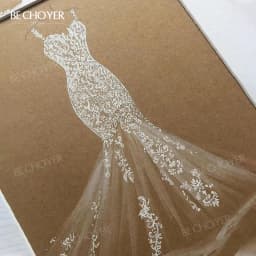 Wedding Dress FOR 06 Customized H-Quality Bride Gown BECHOYER 2027 New Fashion Appliques DZ Princess Customized Vestido De Noiva