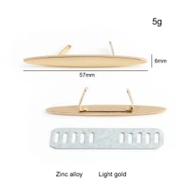 50/100PCS Rectangle Customized Metal Plate With Logo Tags For Sewing Bag Clothes Puppet Doll Handbag Purse Personal Brand Label