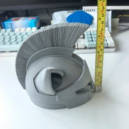 3D Printed Odysseus Spartan Cat Helmet Ancient Greek Warrior Pet Costume Cosplay Headgear Photo Prop Model Accessory Gift
