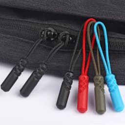10/20pcs Zipper Pull Puller End Fit Rope Tag Replacement Clip Broken Buckle Fixer Zip Cord Tab Travel Bag Suitcase Tent Backpack