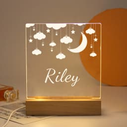 Drop Shipping Personalized Nightlight USB LED Customized Name 3D Lamp Decoration Bedroom Toys Birthday For Baby Children Gift
