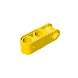 MOC PARTS GDS-936 Technical, Axle and Pin Connector Perpendicular 3L with 2 Pin Holes compatible with lego 42003 Assembles