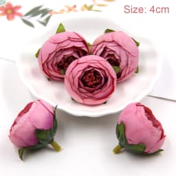 1Set Butterfly Paper Cake Topper Artificial Flower Head Happy Birthday Baby Shower Wedding Party Decor DIY Gift Baking Supplies
