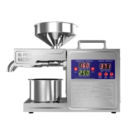 DIVEDEER Oil Press Automatic Household FLaxseed Oil Extractor Peanut Oil Cold Press Oil Machine Commercial Extraction Maker