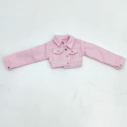 For Blythe Doll Jeans Coat for Ob24 Ob22 Azone Dolls Clothes Denim Jacket