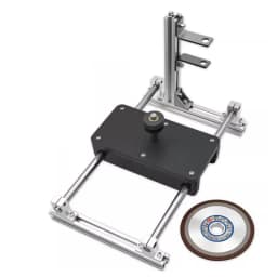 Saw Blade Sharpener, Multi-Function Angle Grinder Conversion Bracket, Fast Tooth Grinding, Woodworking Edge Sharpening Tool