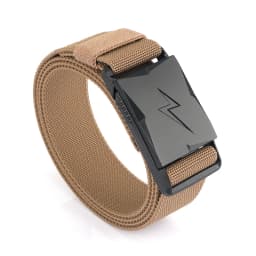 KOLBER Magnetic Elastic Belt for Men Quick Release Buckle Tactical Outdoor Belt Premium Nylon Casual Belt Stretch Waistband Male