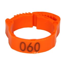 10-50PCS High-quality Chicken Foot Ring 6 Colors Numbered Identification Leg Rings Clip for Poultry Chickens Ducks Geese Parrot