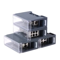 ﹝HOT﹞150A Din Rail Terminal Block Distribution Box One in Multiple out Universal Power Junction Box for Circuit Breaker