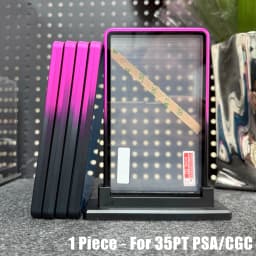 Multicolor Gradient Color Aluminum Alloy Trading Card Protect Holder, Metal Case For 35PT PSA CGC Graded Card