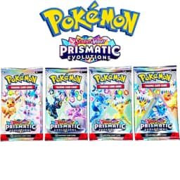 Pok é mon Scarlet & Violet Prismatic Evolutions Booster Box TCG Trading Game Cards Flash Battle Collectible Card Pack Hobby Gift