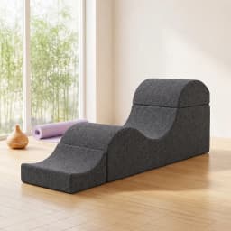 Multifunctional Convertible Lounge Chair, Reclining Sofa, Folding Bedside Bench, Suitable for yoga Relaxation in Bedroom