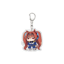 55MM Anime Pretty Derby Keychain Oguri Cap Special Week Silence Suzuka Tokai Teio Key Chain Acrylic Model Plate Christmas Gifts