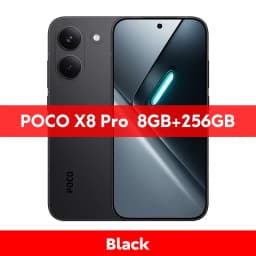 POCO X8 Pro Smartphone Global Version Dimensity 8500-Ultra NFC 6.59'' 1.5K Display 100W HypeCharge 6500mAh 50MP Camera 5G NFC