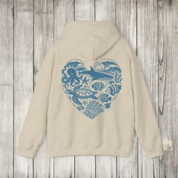 Whale Fish Sea Life Hoodie Pullover for Ocean Lovers Men Women Gift Diving Coconut Beachy Girl Autumn Fashion Sweatshirt Gifts