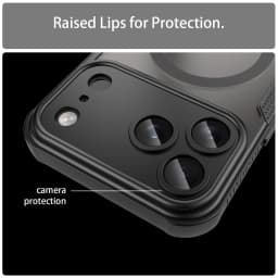 Matte Translucent Magnetic Case for Magsafe IPhone Air 17 16 15 14 13 11 Pro Max Plus 12 Mini 17Pro Mac Safe Armor Phone Cover