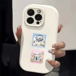 500Pcs Cute Maltese Dog Stamp-Style Sticker Roll, Sweet Pattern Seal Decals for Decor, DIY & Gifts