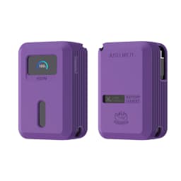 Shockproof Silicone Case for Anker Nano Power Bank (10,000mAh 45W) A1638 Protective Cover with Precise Cutouts for Travel Flight