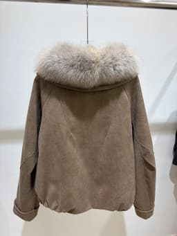 Winter Warm Women Real Fox Fur Collar Down Jacket Outerwear Casual Goose Down Coat Puffer Jacket Streetwear Female Overcoat