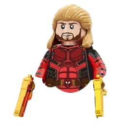 Blind Box Mini Building Blocks TV6207 Figures Big Goblin Spiderman Iron Man Venom Captain Hawk Deadpool Armor Christmas Gift Toy