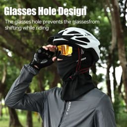 X-TIGER Warm Bicycle Motorcycle Full Face Mask Windproof Breathable Balaclava Anti-fog Ski Mask Winter Riding Mask Scarf Hood