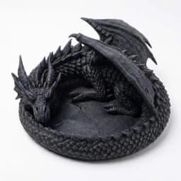 New Creative Gothic 3D Printing Dragon Tray Dark Style Plastic Jewelry Storage Tray Decorative Desktop Organizer Key Holder